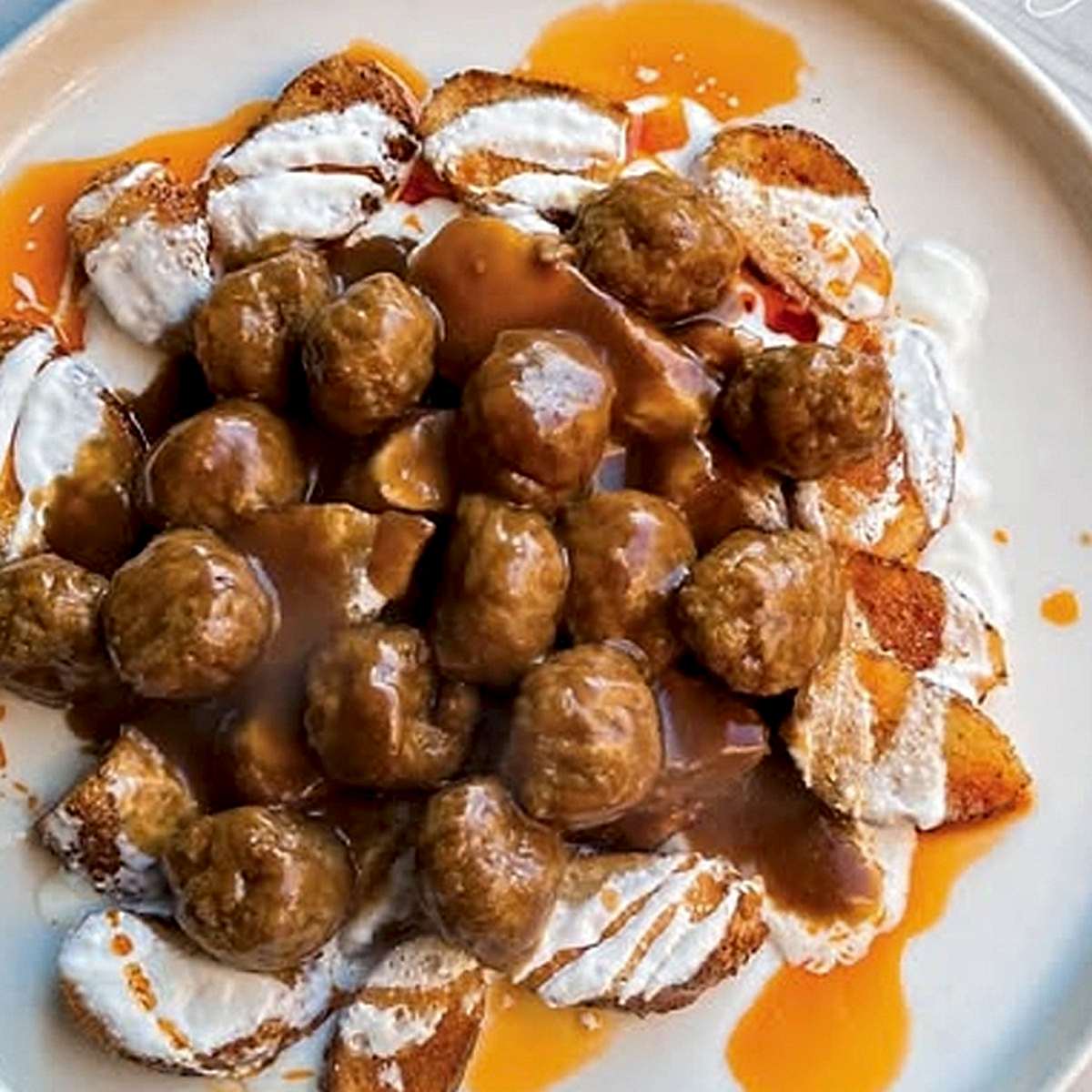 Demi Glace Soslu Köfte