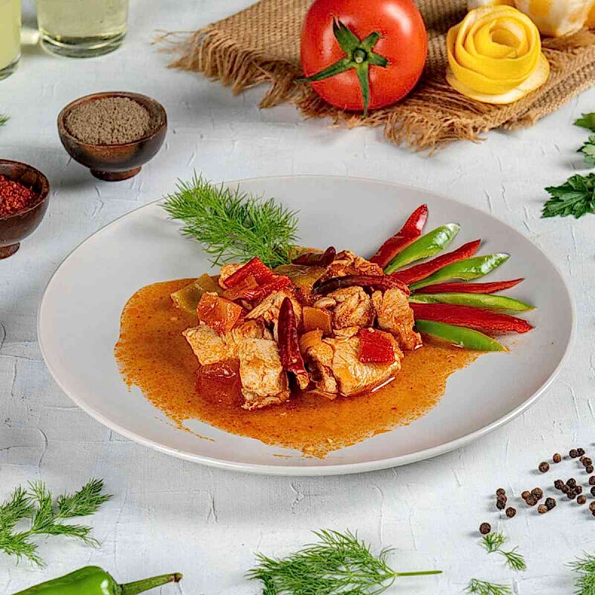 Piliç Kavurma
