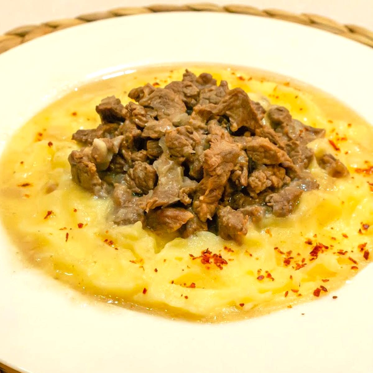 Püreli Kebap
