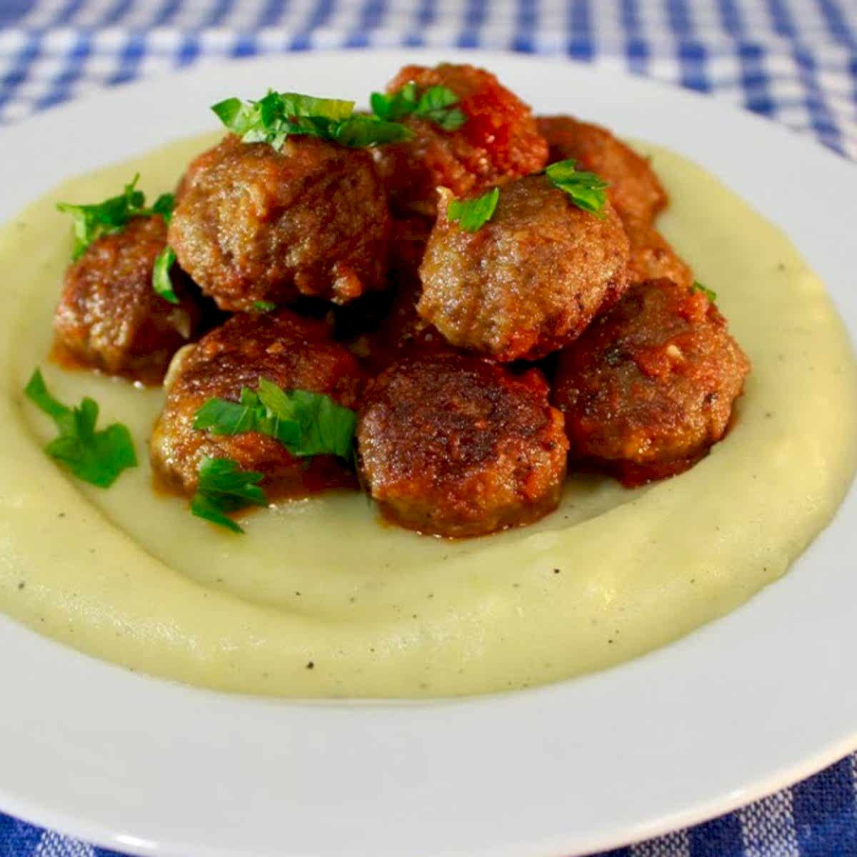 Püreli Köfte