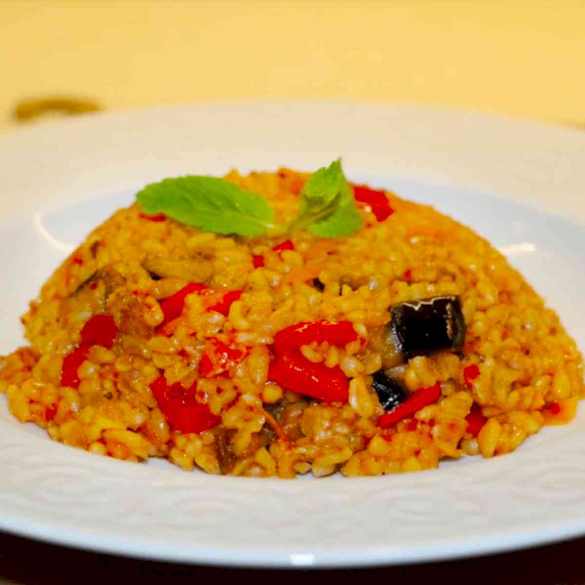 Sebzeli Bulgur Pilavı