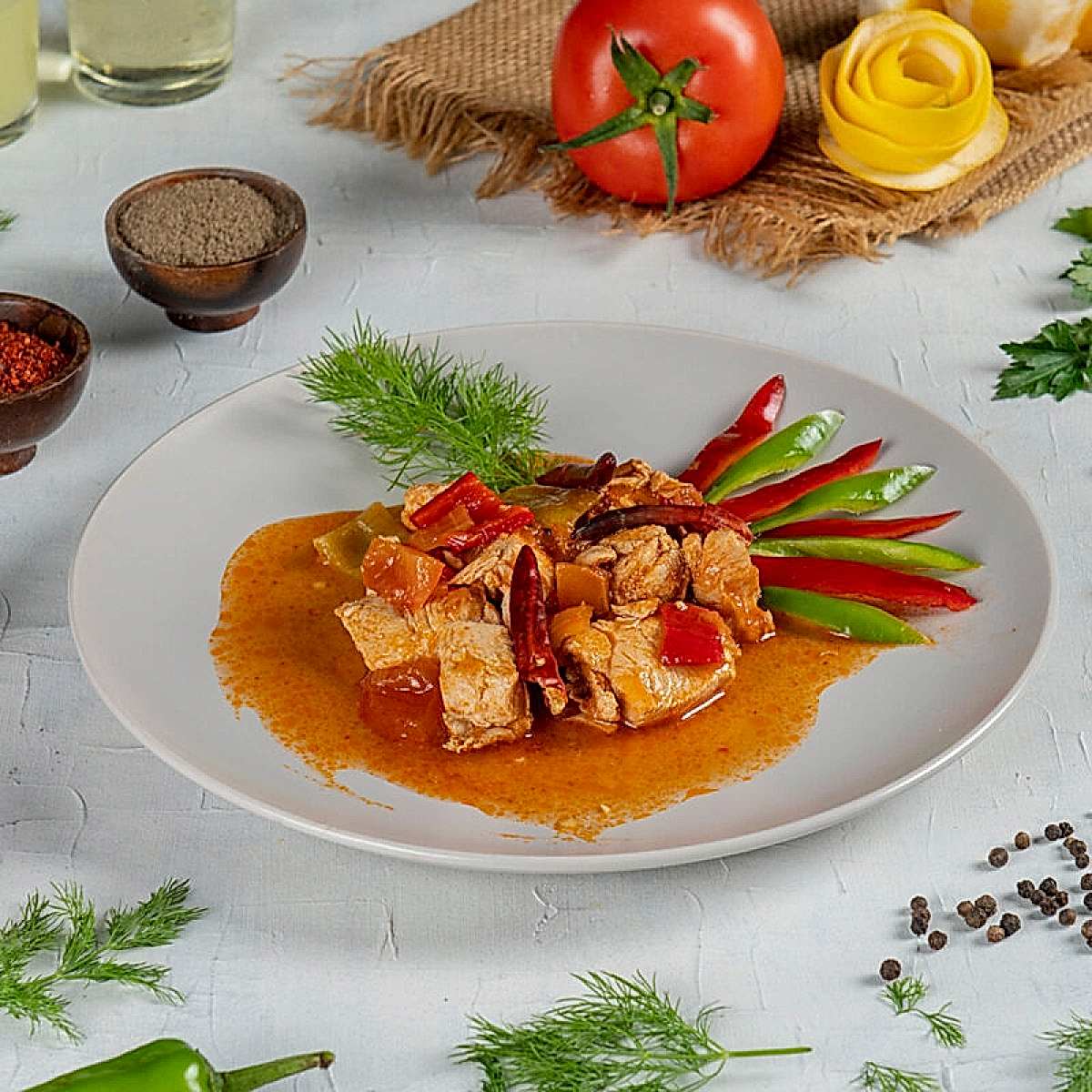 Sebzeli Tavuk Sote