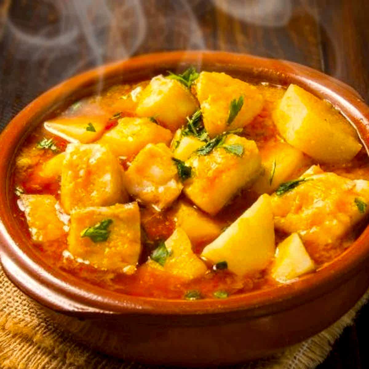 Sulu Patates Yemeği